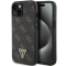 Guess Guess iPhone 15/14 Plus Mobilskal Triangle Metall Logo - Svart
