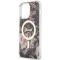 Guess Guess Mobilskal till iPhone 14 Pro Max MagSafe Flower - Svart