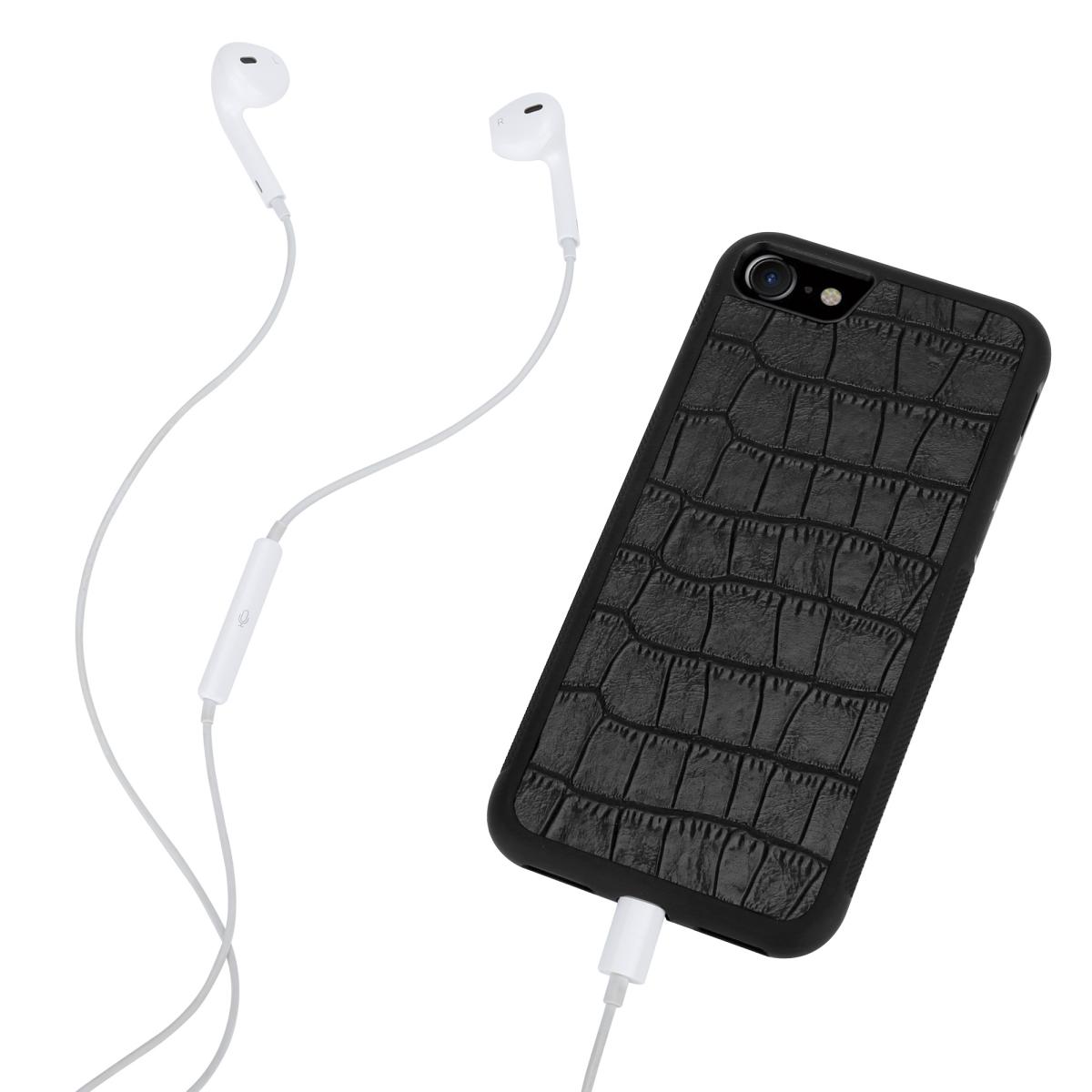 Boom of Sweden Boom Croco skal till iPhone 6/7/8/SE 2020 - Svart