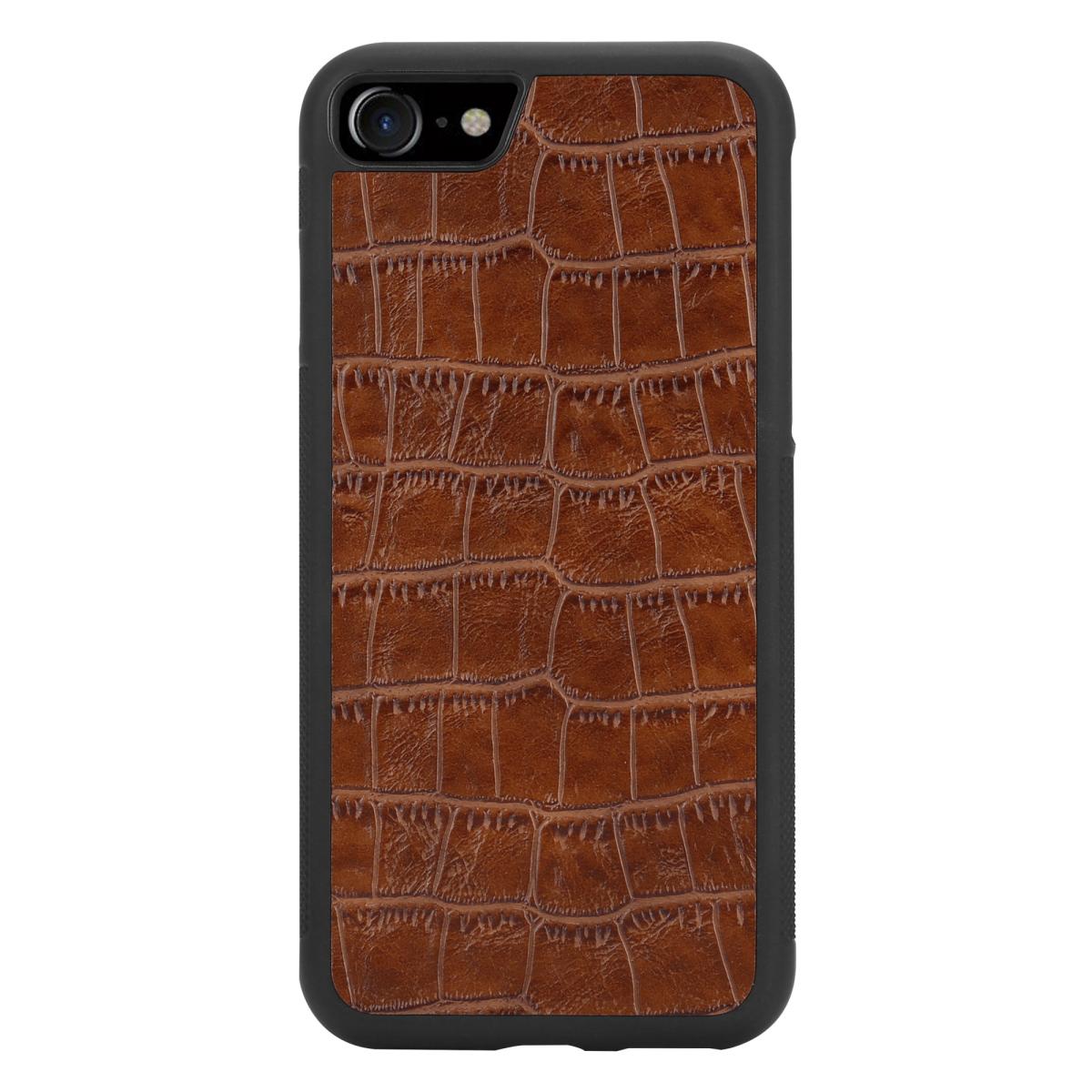 Boom of Sweden Boom Croco skal till iPhone 6/7/8/SE 2020 - Brun