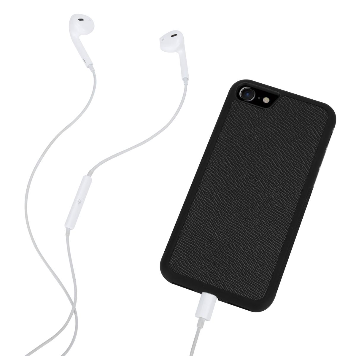 Boom of Sweden Boom Saffiano skal till iPhone 6/7/8/SE 2020 - Svart