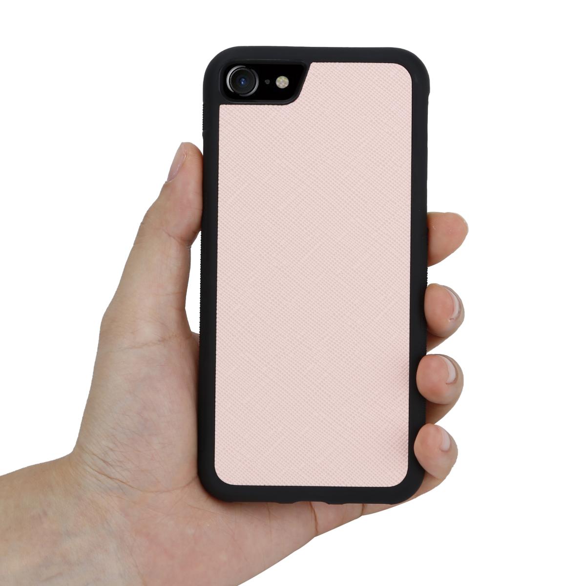 CoveredGear Boom Saffiano skal till iPhone 6/7/8/SE 2020 - Rosa