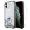 KARL LAGERFELD KARL LAGERFELD Mobilskal till iPhone 11/XR Liquid Glitter Choupette