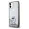 KARL LAGERFELD KARL LAGERFELD Mobilskal till iPhone 11/XR Liquid Glitter Choupette