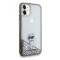 KARL LAGERFELD KARL LAGERFELD Mobilskal till iPhone 11/XR Liquid Glitter Choupette