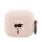 KARL LAGERFELD Karl Lagerfeld AirPods 3 Skal Silicone Karl Head 3D - Rosa