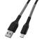 Forcell Forcell Kol USB-C till USB-A kabel 1m - Svart