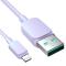 Joyroom Joyroom USB-A till Lightning kabel 1.2m - Lila