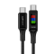 Acefast Acefast USB-C till USB-C kabel 1.2m 100W - Svart