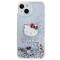 Hello Kitty Hello Kitty Mobilskal till iPhone 15 Liquid Glitter Charms