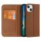 Dux Ducis Dux Ducis iPhone 14 Plus Plånboksfodral Skin X2 - Brun