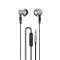 Dudao Dudao In-Ear Metal Hörlurar 3.5mm Mini Jack - Grå