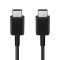 Samsung Samsung Original USB-C till USB-C kabel 1m - Svart
