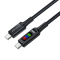 Acefast Acefast USB-C till USB-C kabel 1.2m 100W - Svart