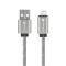 Forcell Forcell USB-A till Lightning kabel C236 1m - Silver