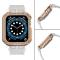 Ruhtel Armband kompatibelt med Apple Watch 4/5/6/7/SE (42/44/45mm) Rosa