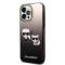 KARL LAGERFELD Karl Lagerfeld iPhone 14 Pro Skal Gradient Ikonik Karl & Choupette - Svart