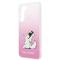 KARL LAGERFELD Karl Lagerfeld Choupette Eat Skal Galaxy S22 Plus - Rosa