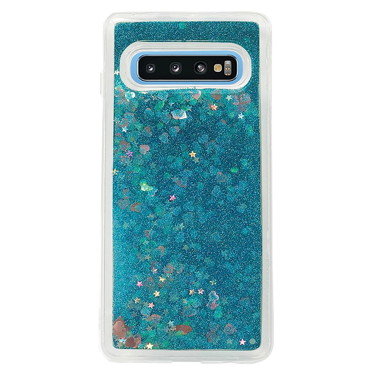 Boom of Sweden Glitter Skal till Samsung Galaxy S10 Plus - Blå