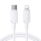 SiGN SiGN USB-C till Lightning Kabel 3m 20W - Vit