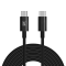 SiGN SiGN USB-C till USB-C Kabel 60W 3m - Svart