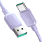 Joyroom Joyroom USB-C till USB-A kabel 3A 1.2m - Lila