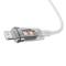BASEUS Baseus USB-A till Lightning kabel Explorer 2.4A 2m - Vit