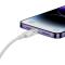 BASEUS Baseus USB-A till Lightning kabel Explorer 2.4A 2m - Vit