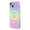 Guess Guess Mobilskal till iPhone 15 Plus Magsafe IML Iridescent - Rosa