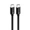 Forcell Forcell USB-C Till USB-C Kabel 1.5m - Svart