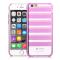 Comma COMMA Baksideskal till iPhone 6- Randig - Rosa