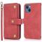 OEM iPhone 14 Plånboksfodral Flip - Röd
