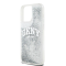 DKNY DKNY Mobilskal till iPhone 15 Pro Max Liquid Glitter Big Logo - Vit