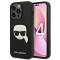 KARL LAGERFELD Karl Lagerfeld iPhone 14 Pro Skal Original Faceplate - Svart