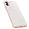 OEM Verus High Pro Shield Skal till Apple iPhone XS / X (Vit - Rose Gold)