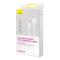 BASEUS Baseus USB-A till Lightning kabel Explorer 2.4A 2m - Vit
