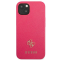 Guess Guess iPhone 13 Mini Skal Saffiano Small Metall Logo - Rosa