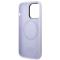 Guess Guess Mobilskal till iPhone 14 Pro Magsafe Logo Plate - Lila