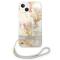 Guess GUESS iPhone 14 Plus Skal Flower Strap - Lila