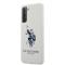 US Polo US Polo Silicone Logo Skal Galaxy S21 - Vit