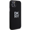 DKNY DKNY Mobilskal till iPhone 15/14 Plus Liquid Silikon Metal Logo - Svart