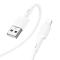 Hoco Hoco USB Till Lightning Kabel 1m - Vit