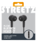 STREETZ STREETZ In-ear BT hörlurar med mikrofon och media/svarsknappar