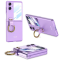 OEM Mobilskal till Oppo Find N2 Flip Ringhållare Kickstand - Lila