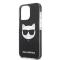 KARL LAGERFELD Karl Lagerfeld iPhone 13 Pro Max Skal Choupette Head - Svart