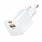 Wozinsky Wozinsky Väggladdare 20W USB-C/USB-A - Vit