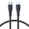 Joyroom Joyroom USB-C till Lightning kabel 20W 0.25m - Svart