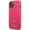 Guess Guess iPhone 13 Mini Skal Saffiano Small Metall Logo - Rosa