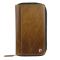 OEM Pierre Cardin plånboksfodral av läder till iPhone 6/6S - Brun
