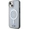 BMW BMW Mobilskal till iPhone 14 Plus Magsafe Silver Ring - Transparent